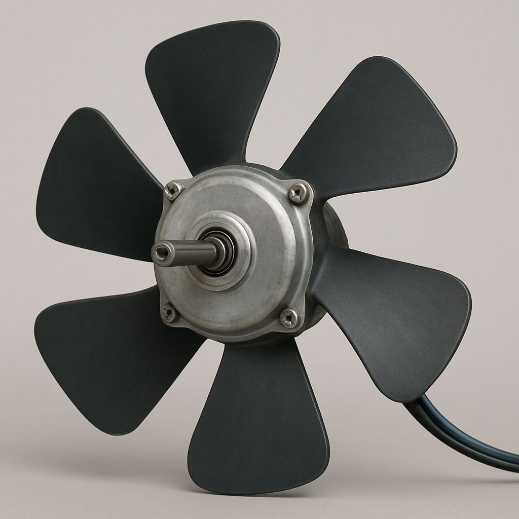 Industrial fan motor repair