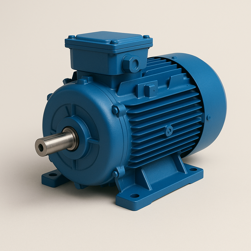 Electric motor under maintenance